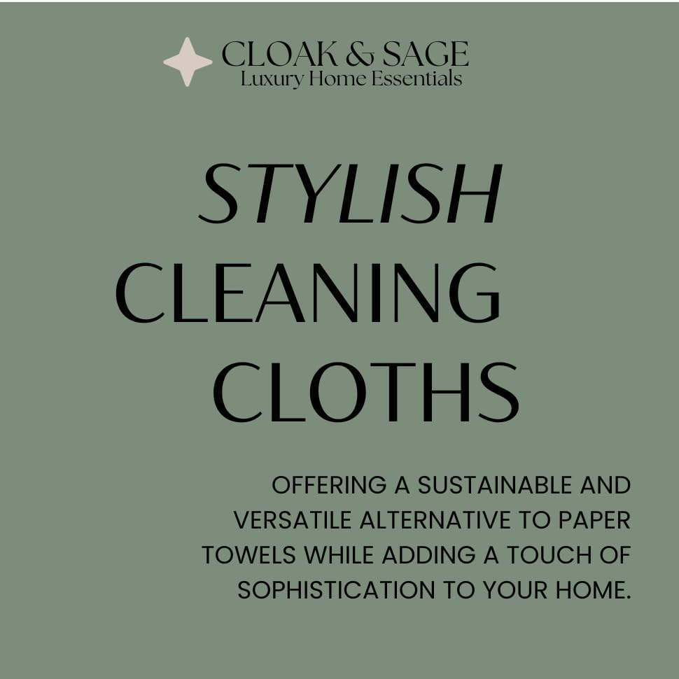 Signature Checkered Microfiber Cloths