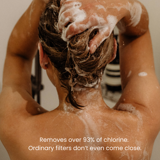 do filtered showerheads really work — The Ritual filtered showerhead by Cloak and Sage