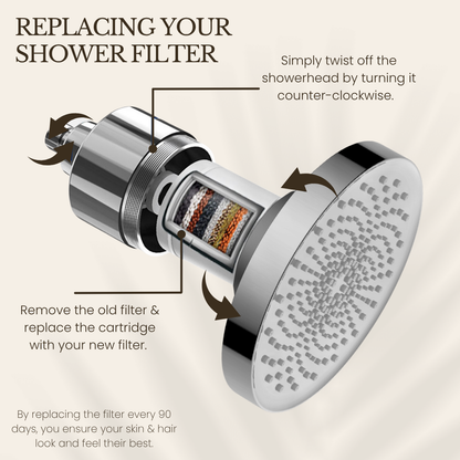 THE RITUAL FILTERED SHOWERHEAD