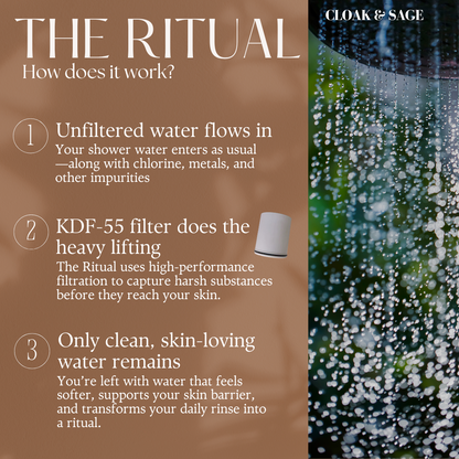 The Ritual Filtered Shower Head