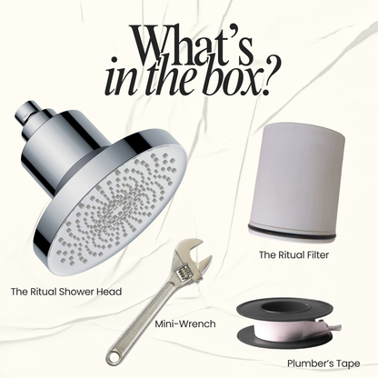 THE RITUAL FILTERED SHOWERHEAD