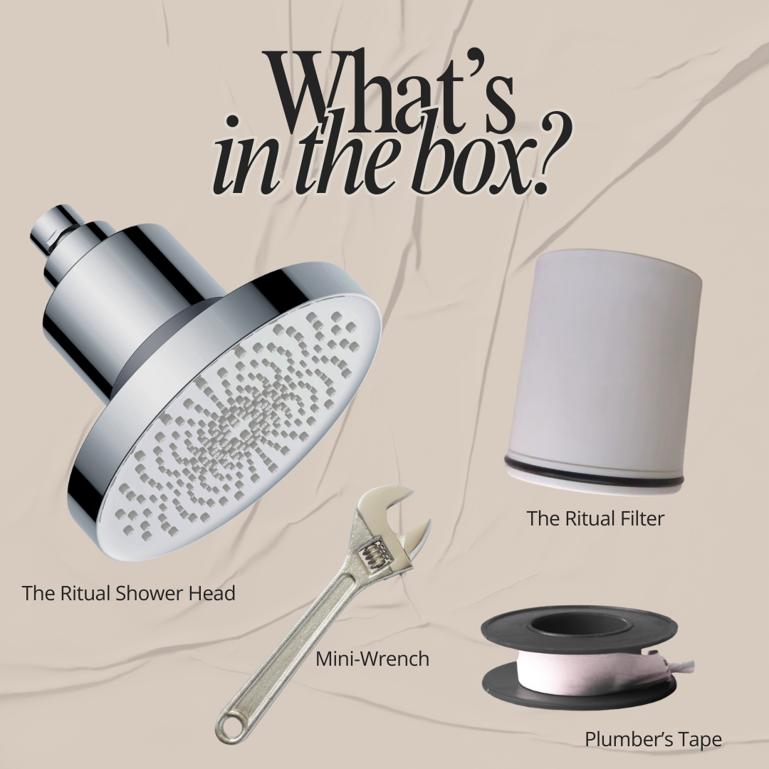 The Ritual Filtered Shower Head