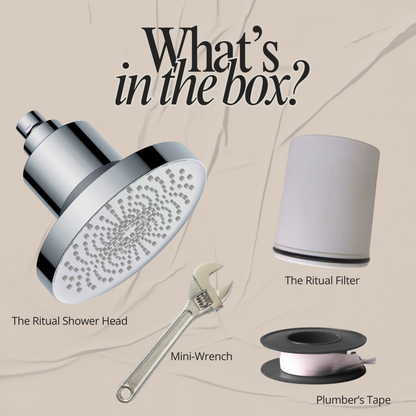 The Ritual Filtered Shower Head